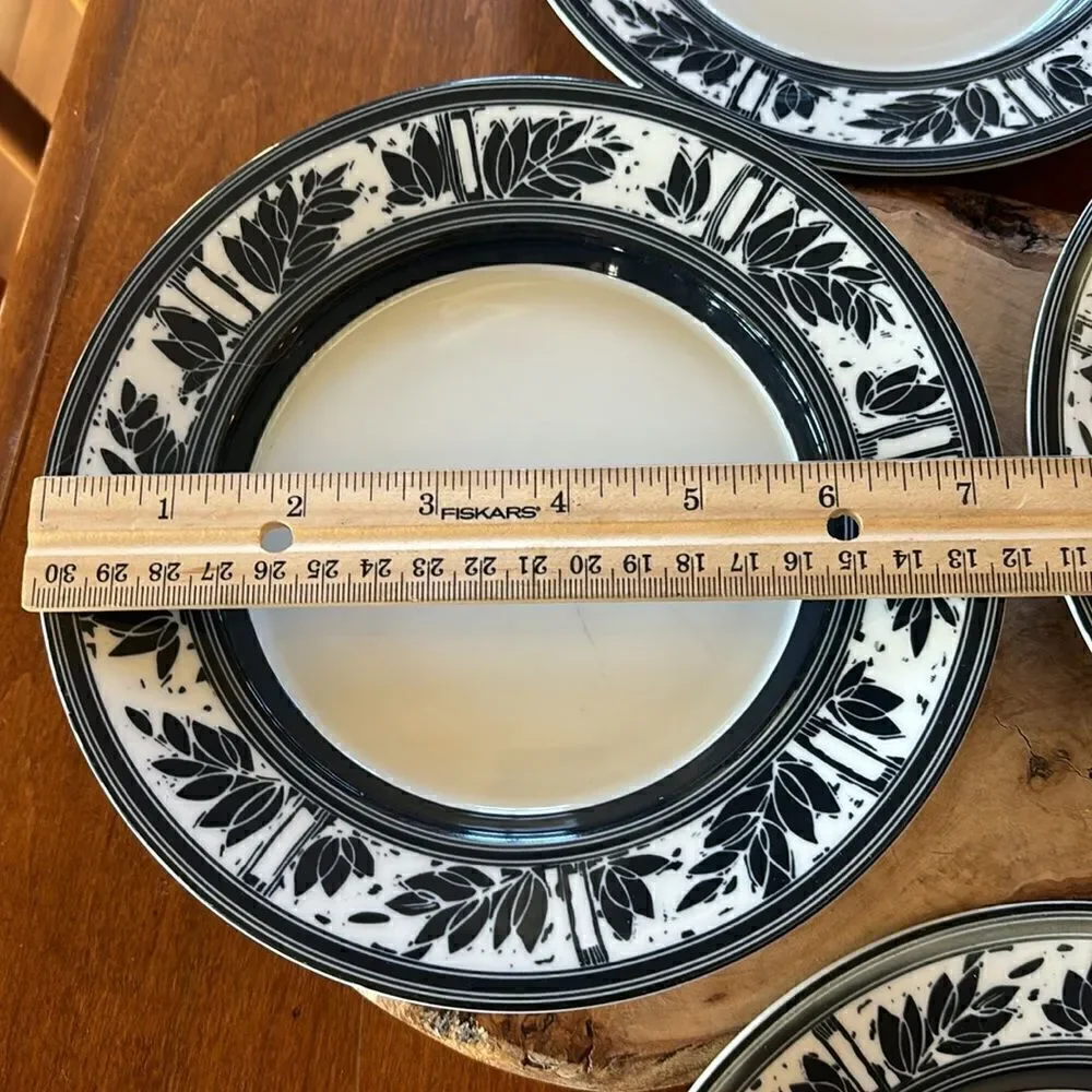 Set of 4 Dansk Ceylon Portugal Bread & Butter Plates